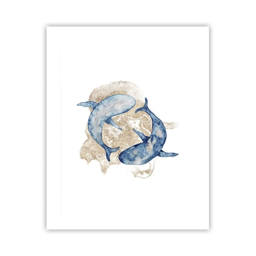 Poster - Freundschaft oder Liebe? - 40x50 cm