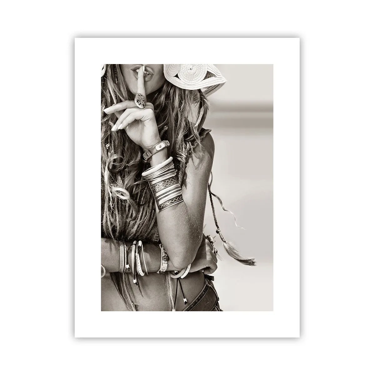 Poster - Wieso ein Mädchen - 30x40 cm