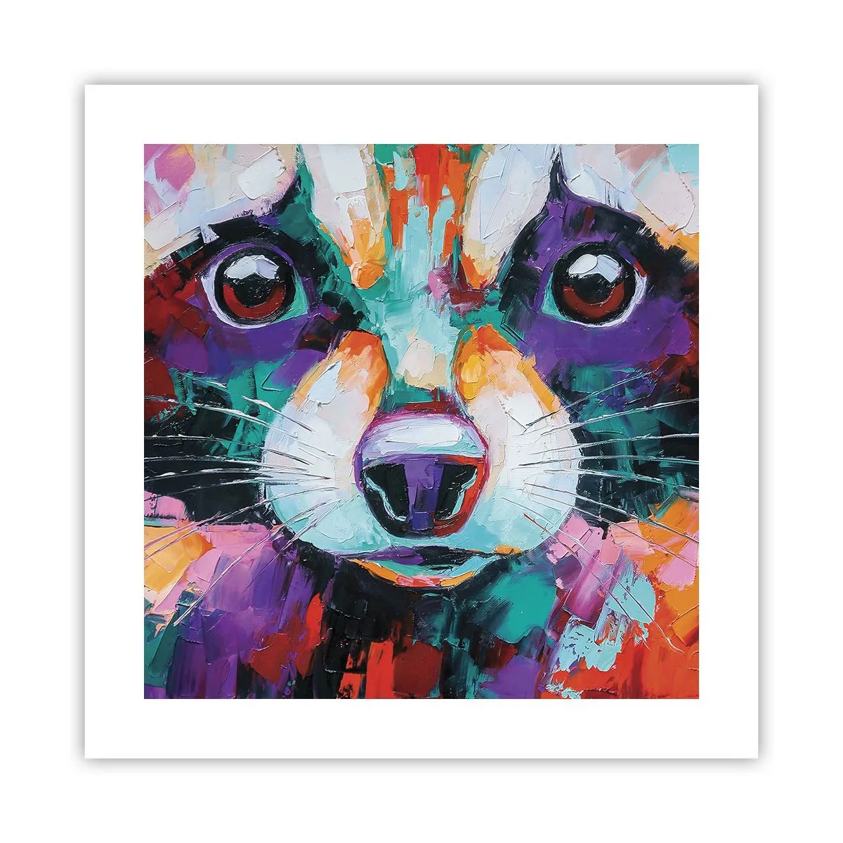 Poster - Nur gute Emotionen - 40x40 cm