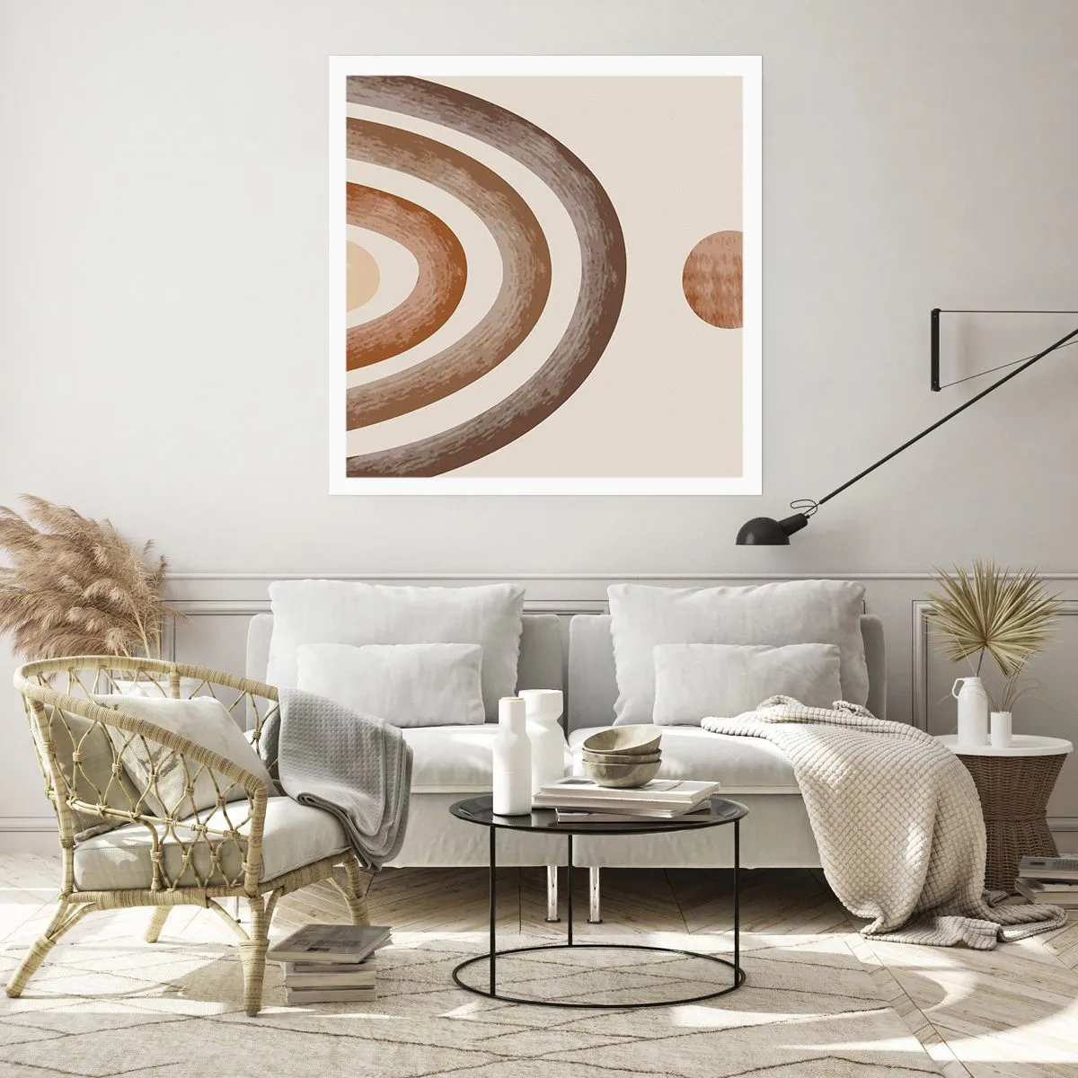 Poster - In einer weit entfernten Galaxie - 40x40 cm