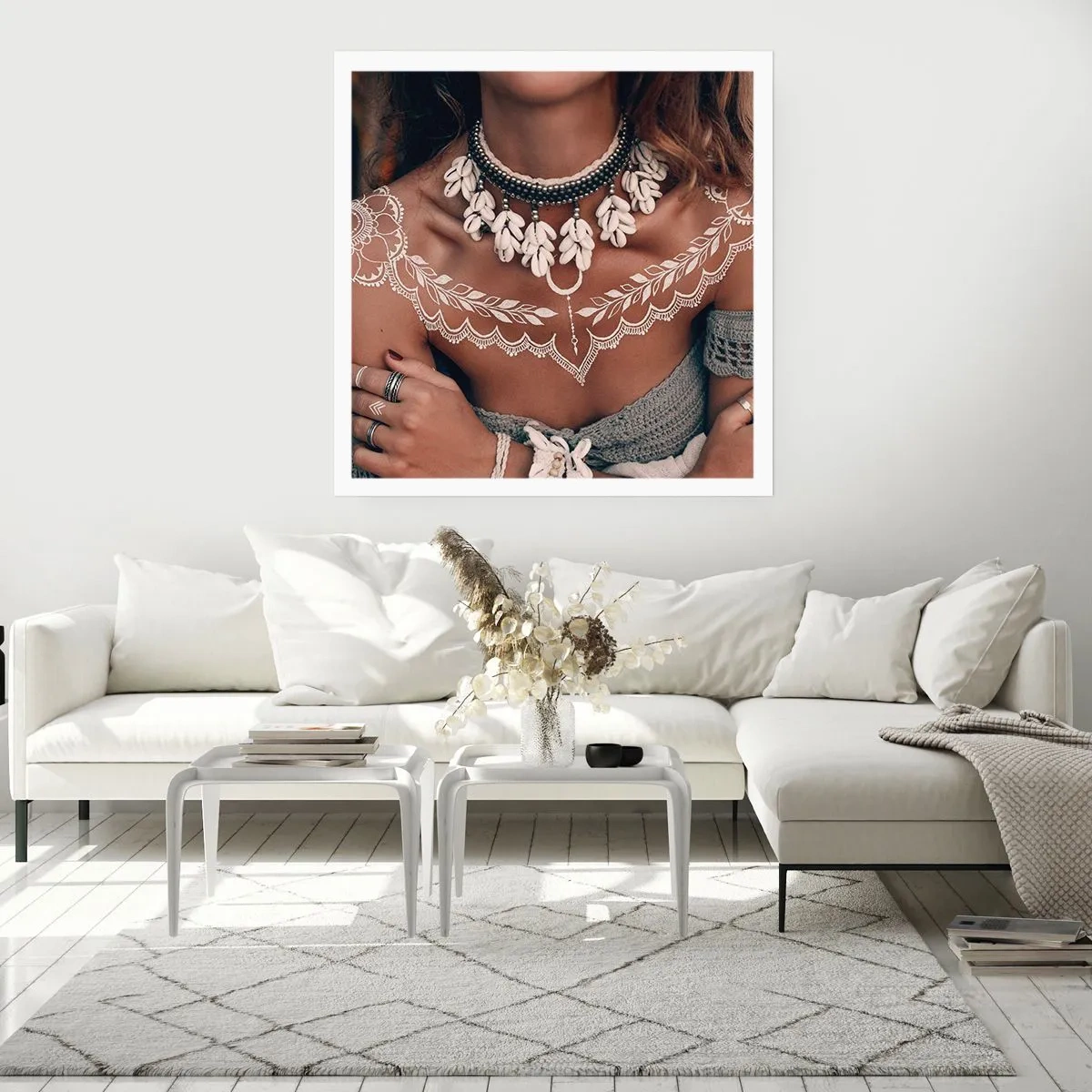 Poster - Talismane, Rituale der Weiblichkeit - 60x60 cm