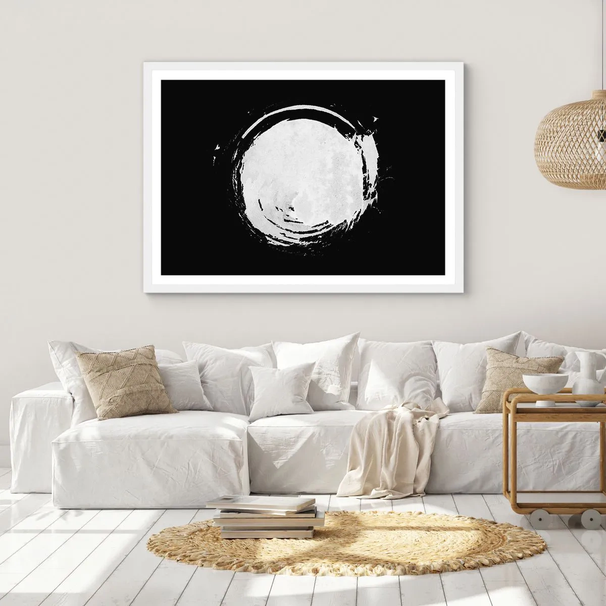 Poster in einem weißen Rahmen - Gute Möglichkeit - 100x70 cm