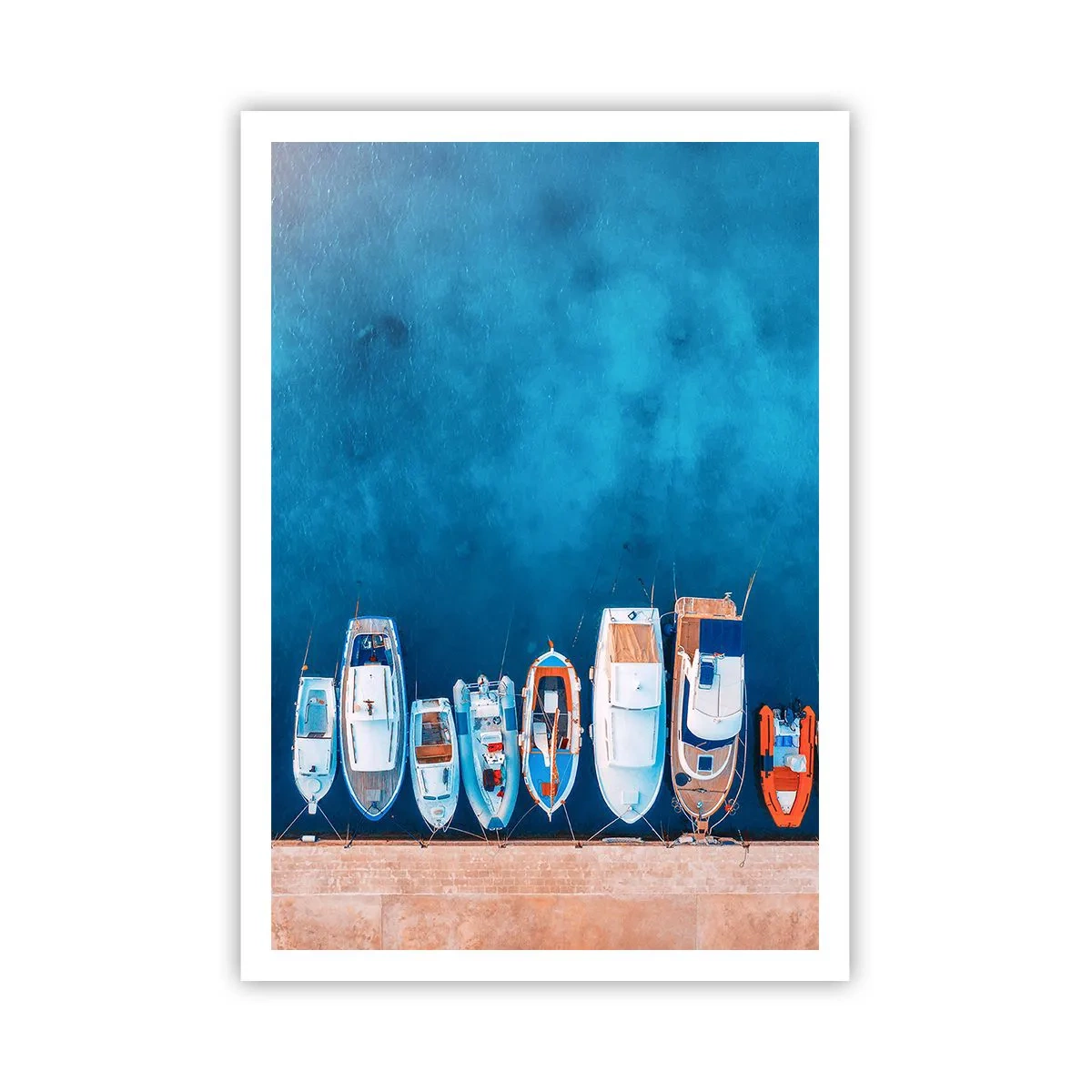 Poster - In einer Reihe - 70x100 cm