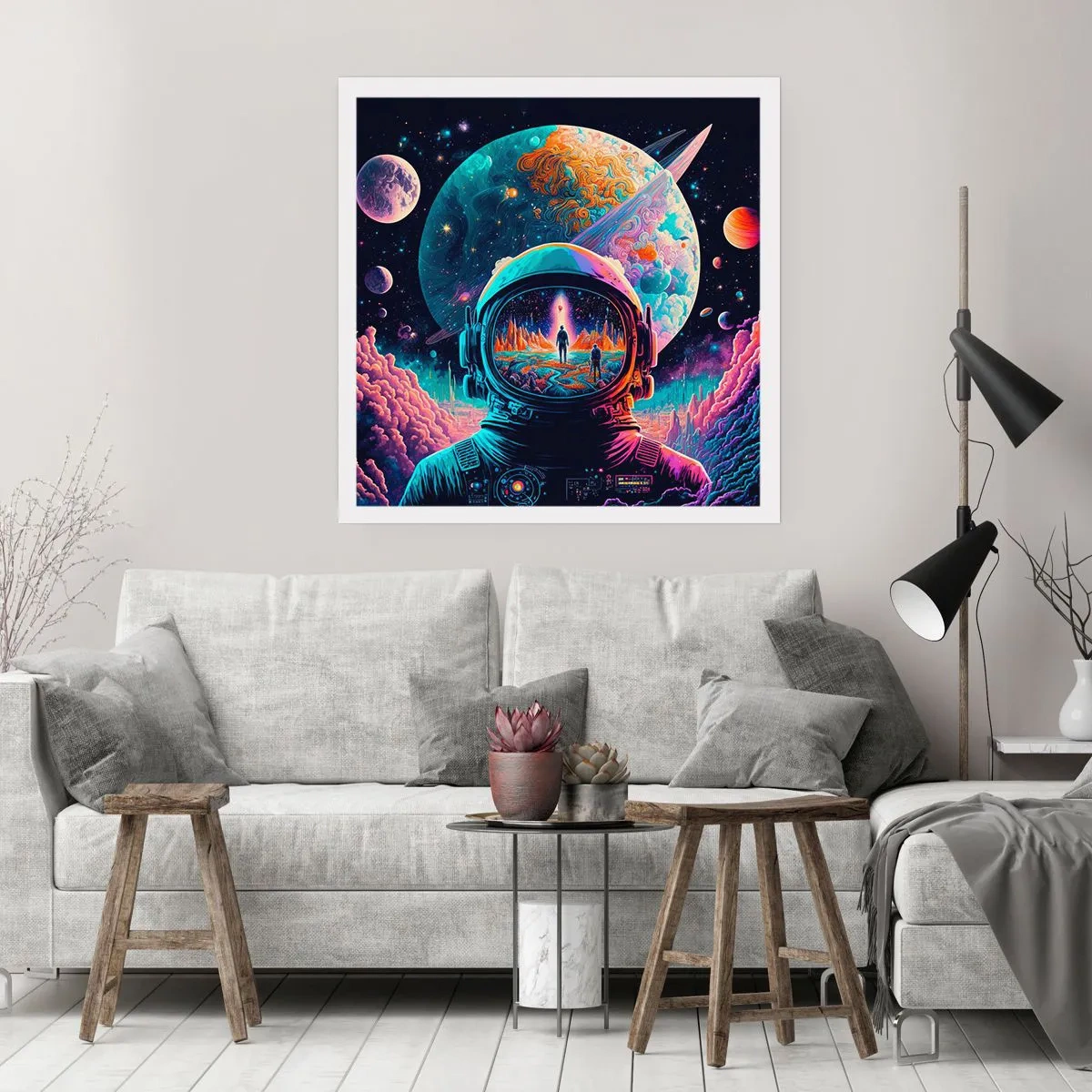 Poster - Philosophen haben nicht davon geträumt - 40x40 cm