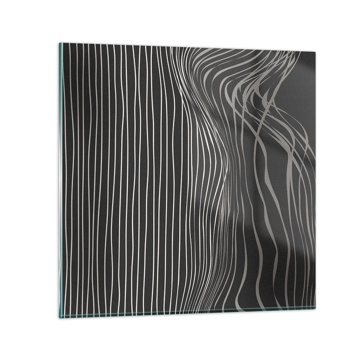 Glasbild - Bild auf glas - Rhythmus und Akzent - 70x70 cm