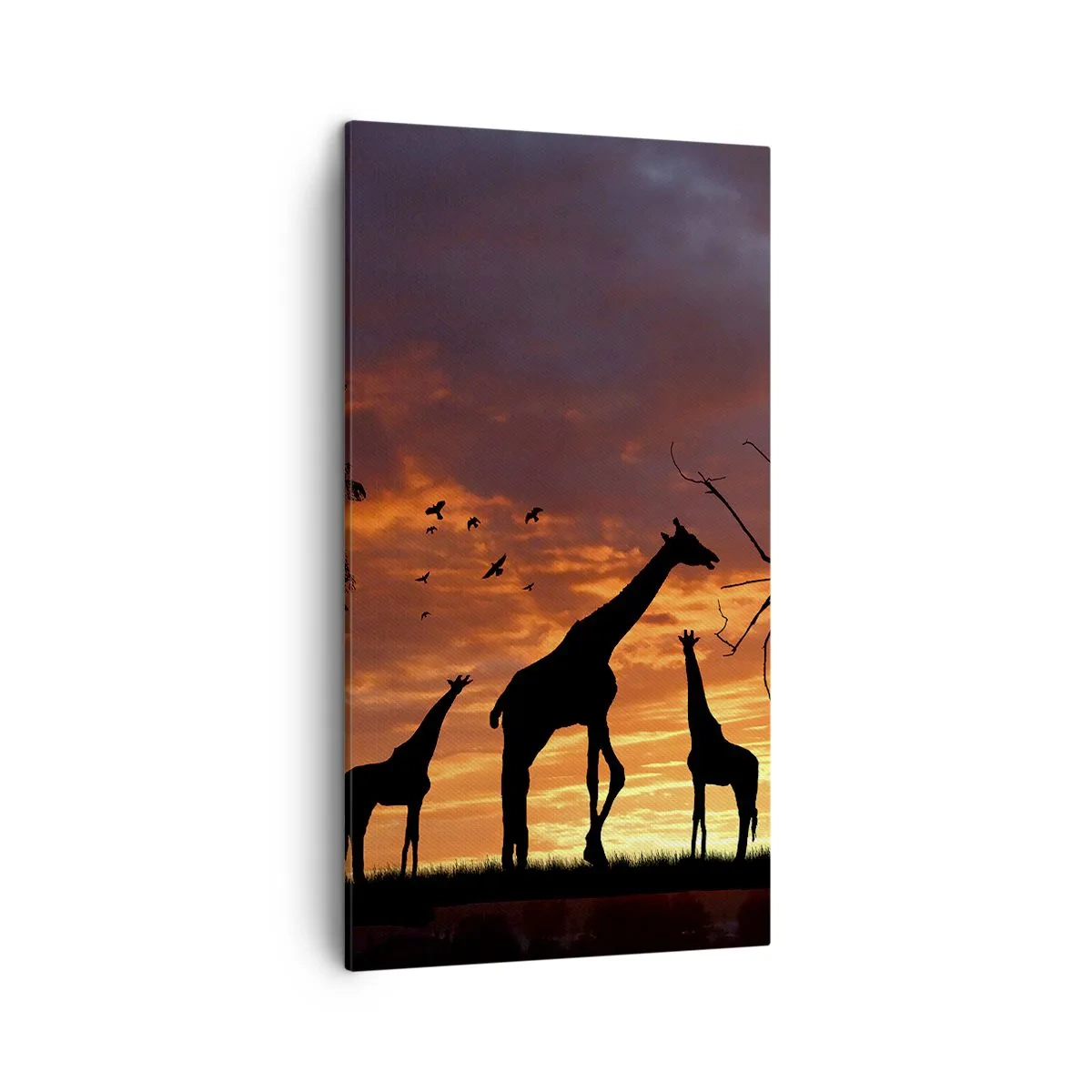 Bild auf Leinwand - Leinwandbild - Ein kleines Abendessen mit deinen Liebsten - 45x80 cm