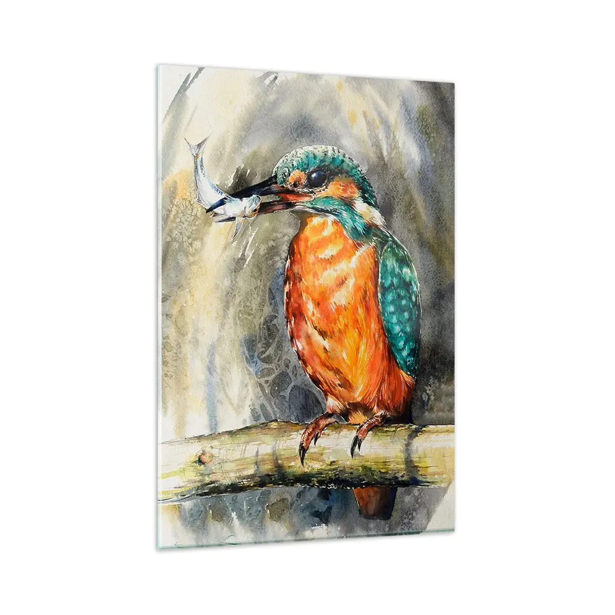 Glasbild - Bild auf glas - Naturgesetz - 80x120 cm