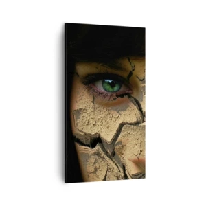 Bild auf Leinwand - Leinwandbild - Freude und Grauen zugleich - 45x80 cm