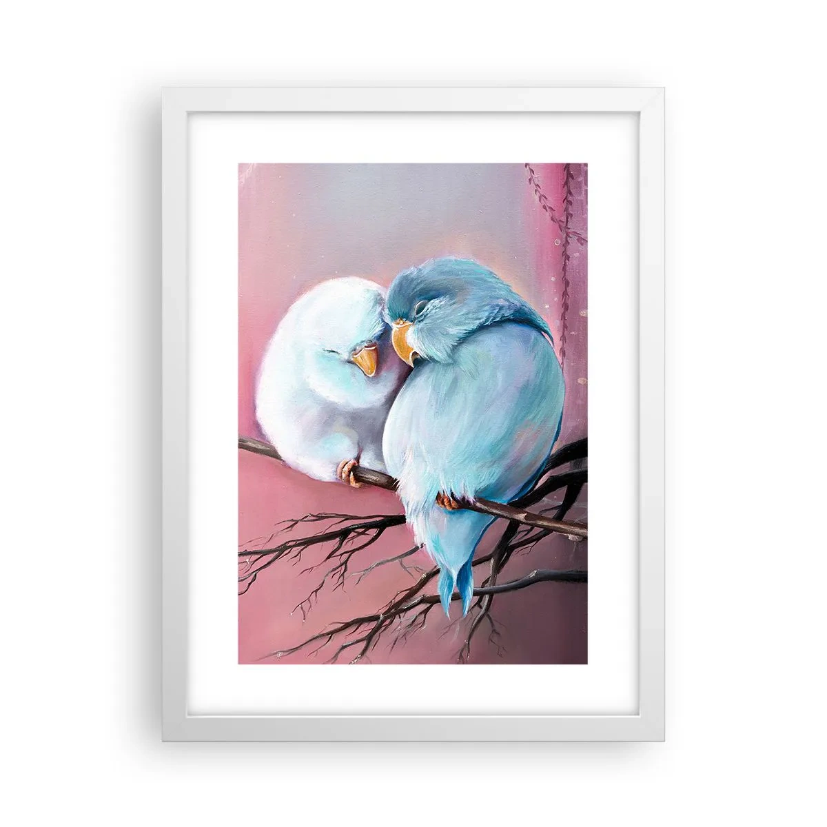 Poster in einem weißen Rahmen - Was kann ich hier hinzufügen? ... - 30x40 cm