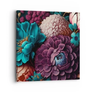 Bild auf Leinwand - Leinwandbild - Natur in Hülle und Fülle - 40x40 cm