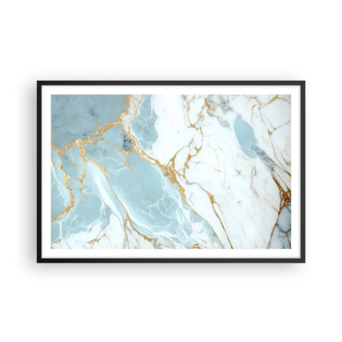 Poster in einem schwarzem Rahmen - Reichtum des Steins - 91x61 cm