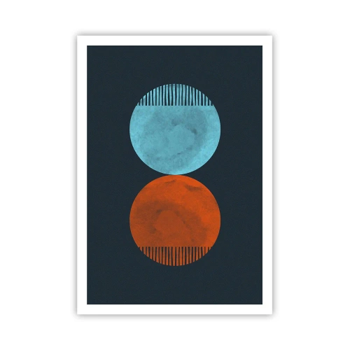 Poster - Nur Geometrie? - 70x100 cm