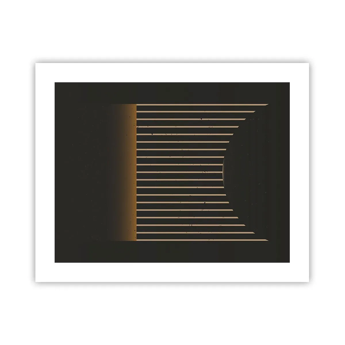 Poster - Die Dunkelheit erkunden - 50x40 cm