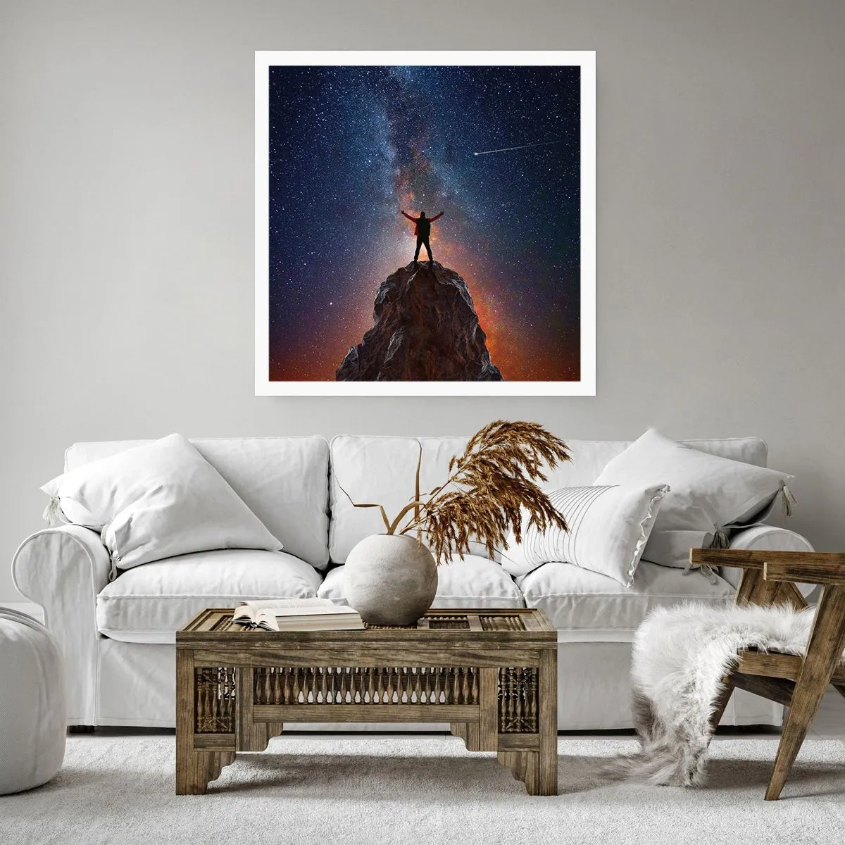 Poster - Die Macht ist mit mir! - 30x30 cm