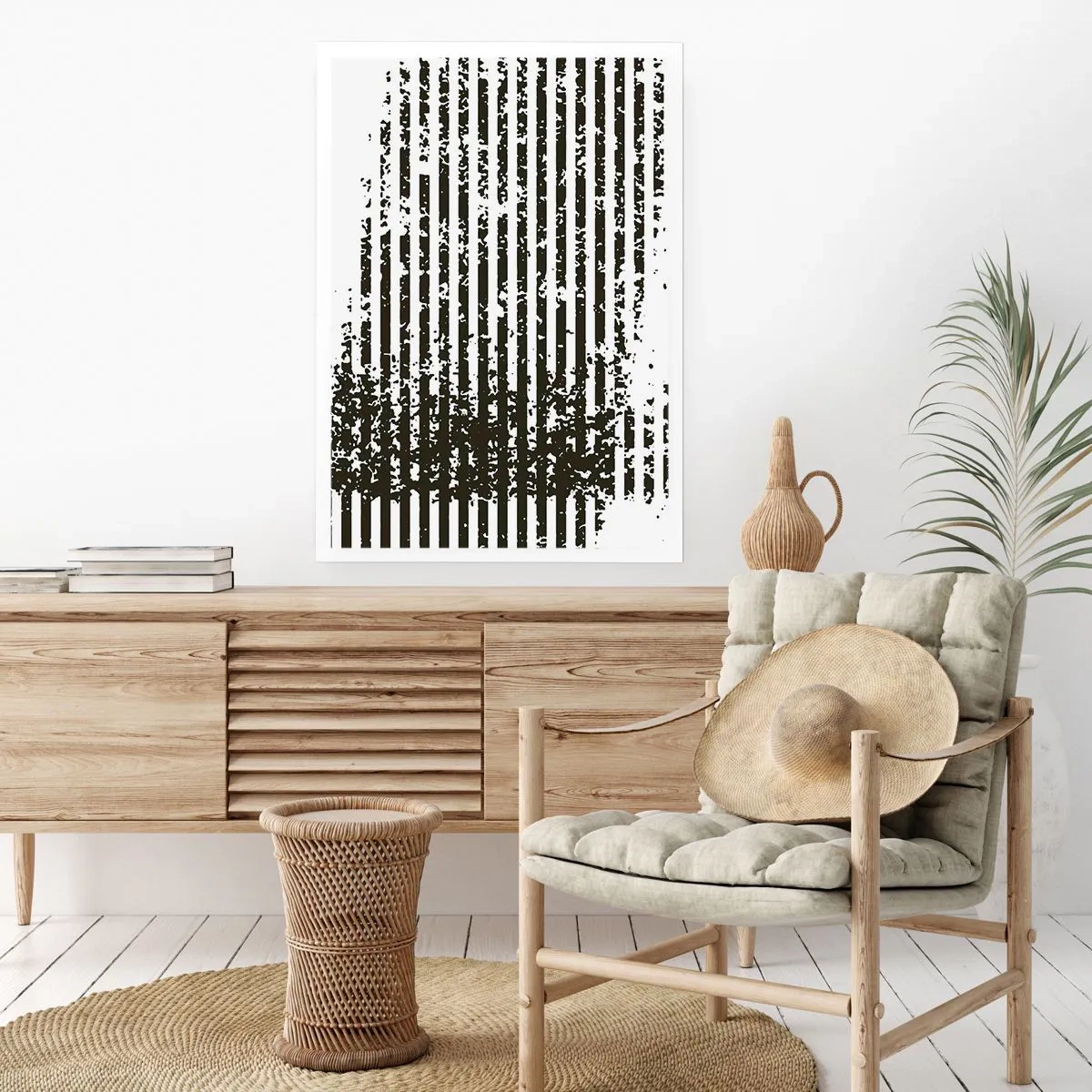 Poster - Rhythmus und Rauschen - 40x50 cm