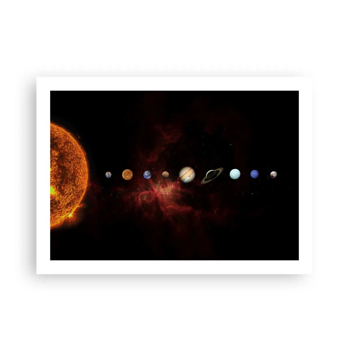 Poster - Unsere Nachbarschaft - 70x50 cm