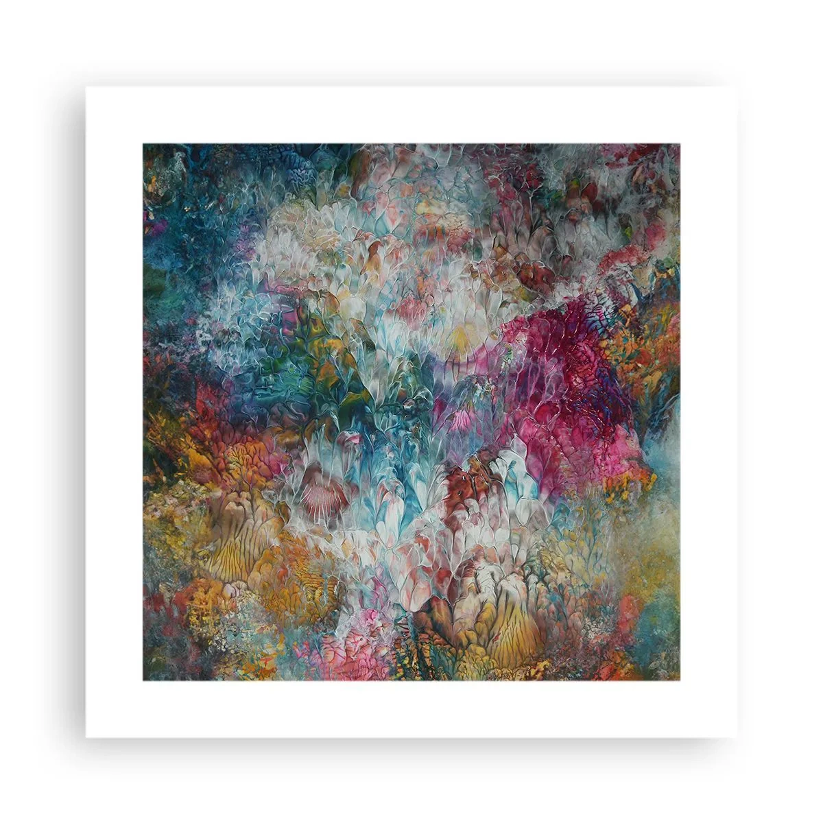 Poster - In voller Blüte - 40x40 cm