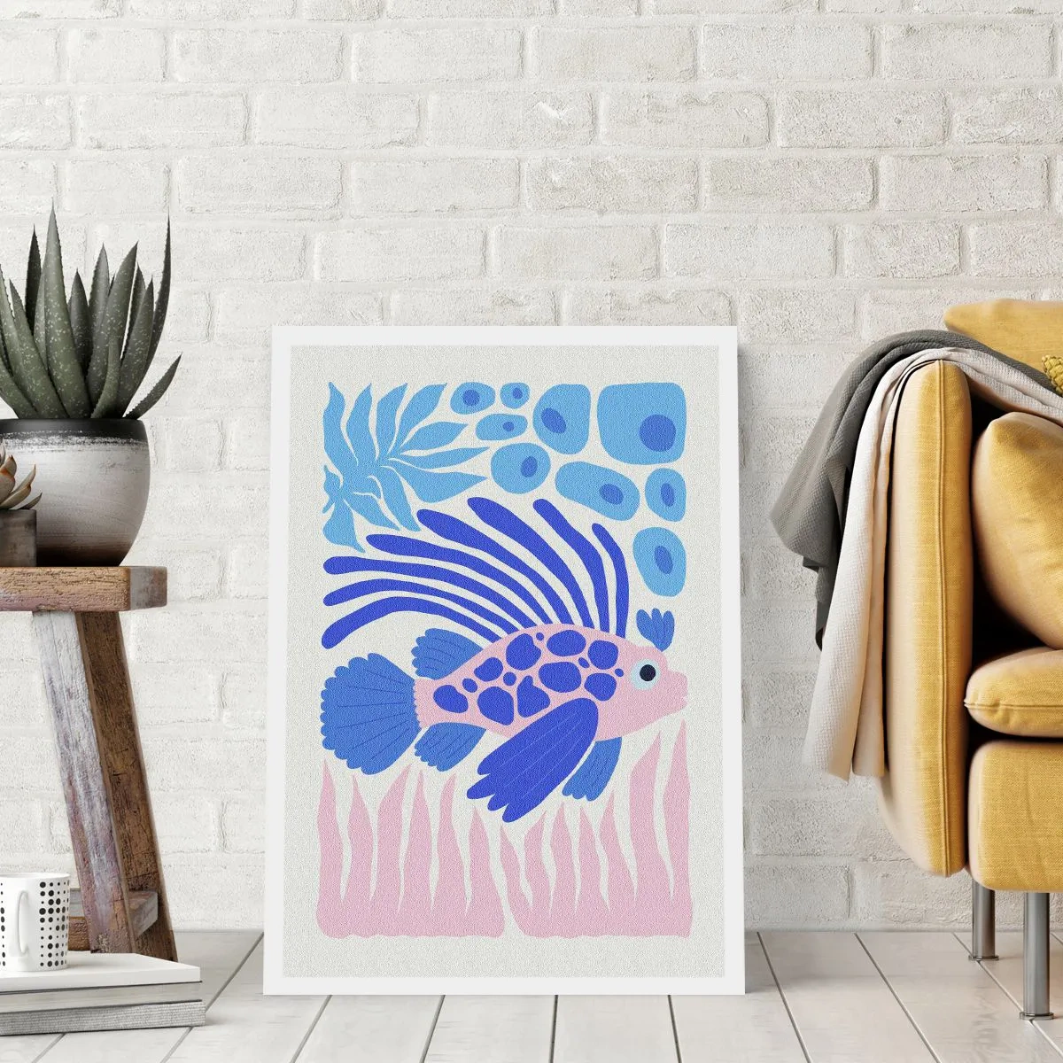 Poster - In seinem Fahrwasser - 70x100 cm