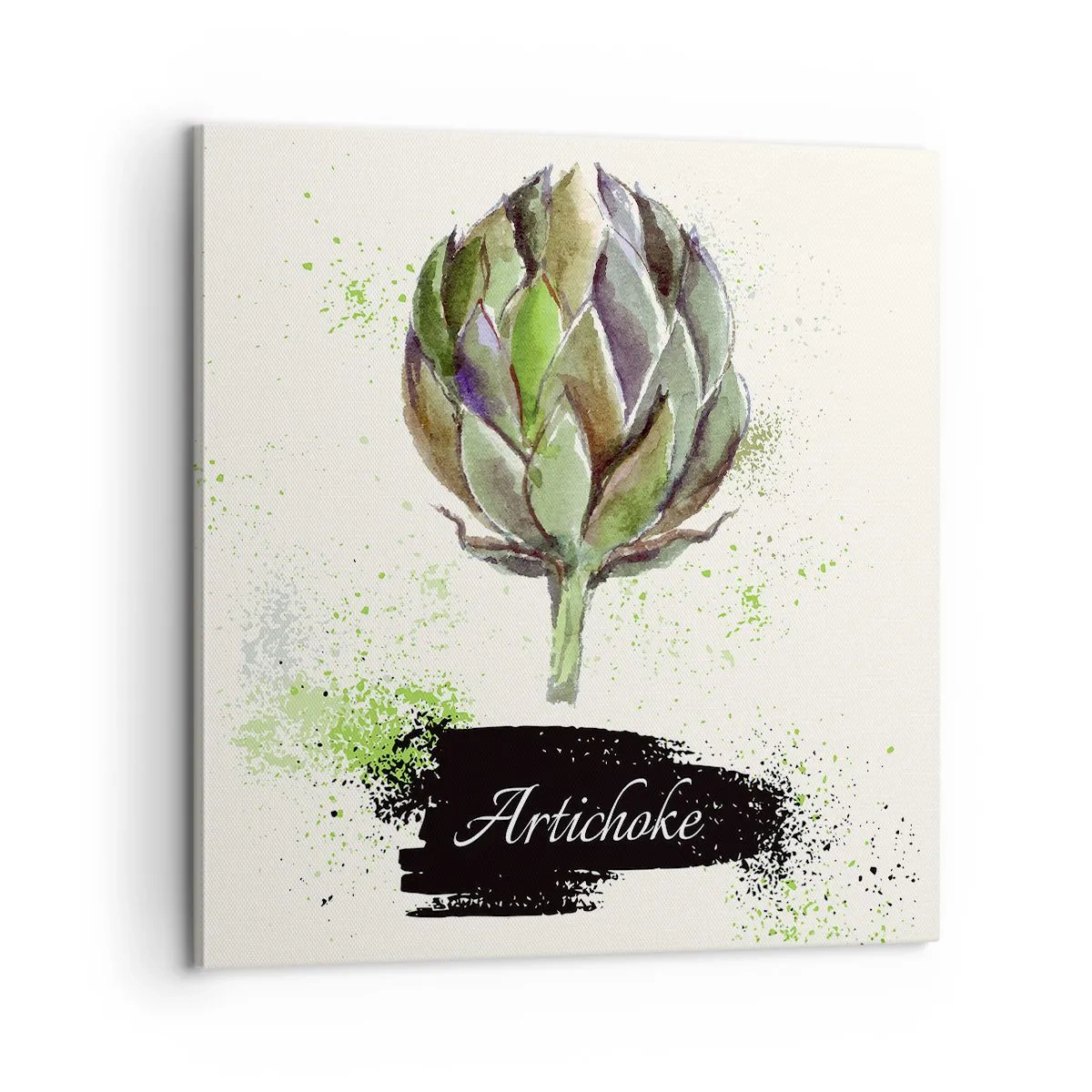 Bild auf Leinwand - Leinwandbild - Eviva-Gemüse! - 60x60 cm