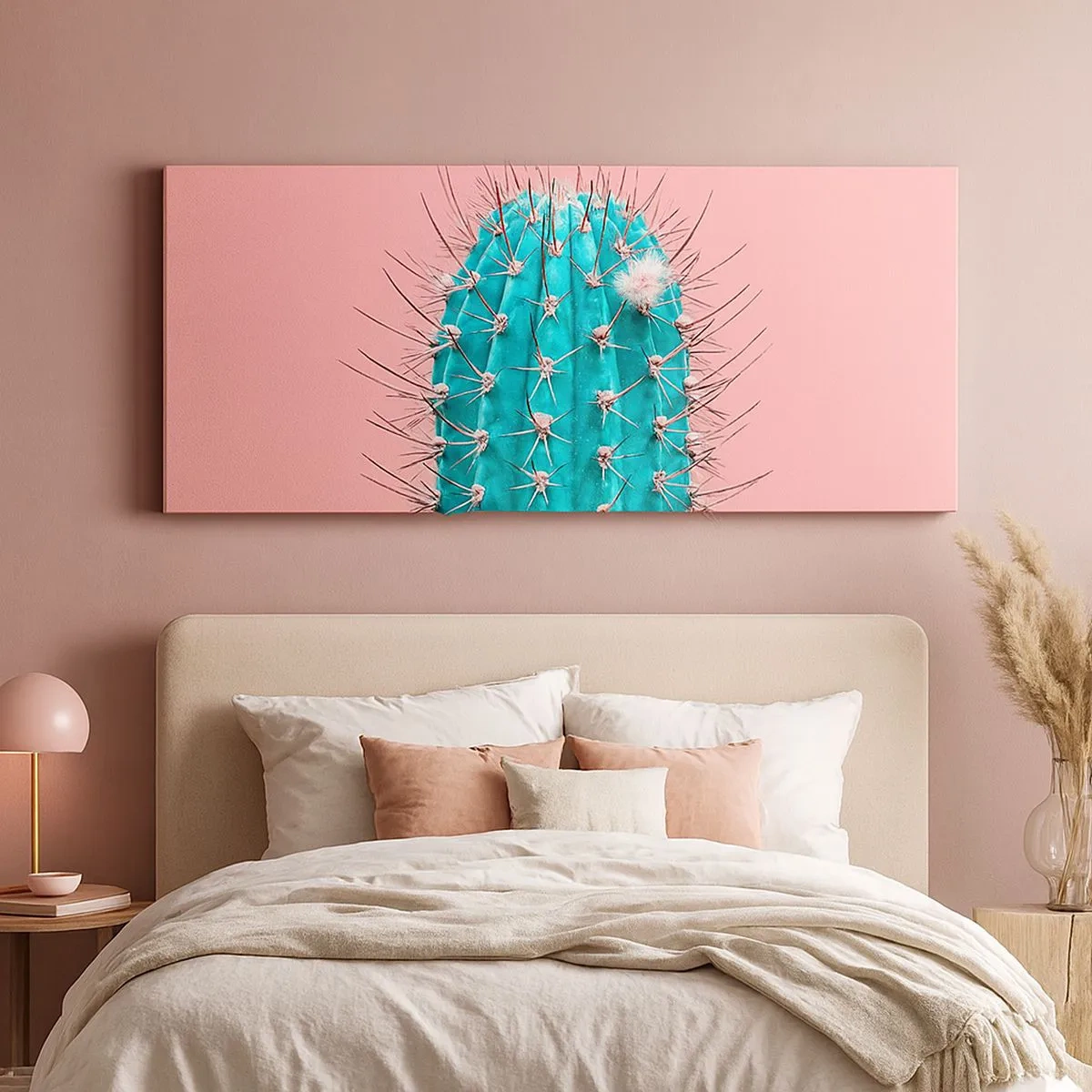 Bild auf Leinwand - Leinwandbild - Schau einfach hin - 100x40 cm