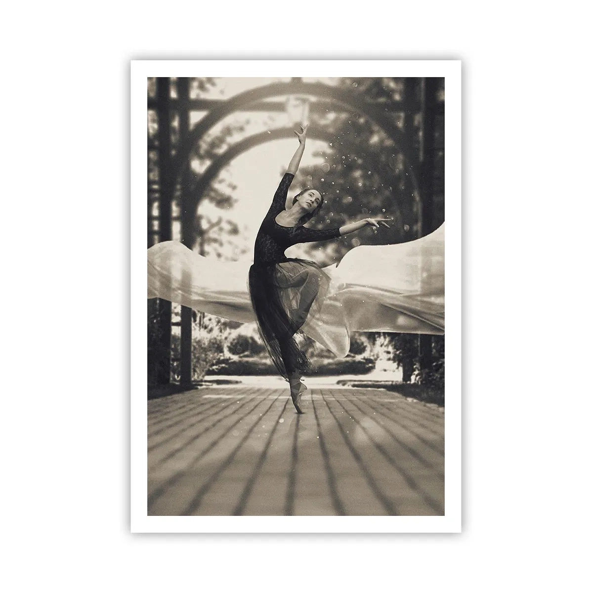Poster - Der Tanz des Gartengeistes - 70x100 cm