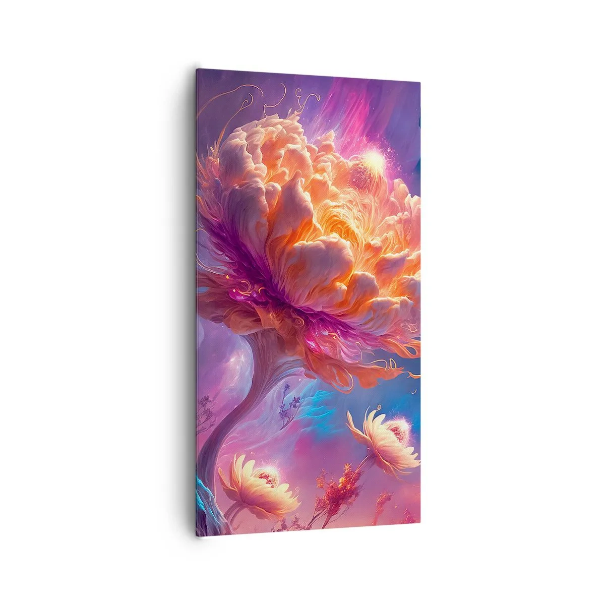 Bild auf Leinwand - Leinwandbild - Andere Welt - 65x120 cm