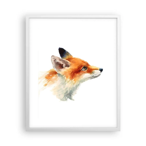 Poster in einem weißen Rahmen - Man kann nie vorsichtig genug sein - 40x50 cm