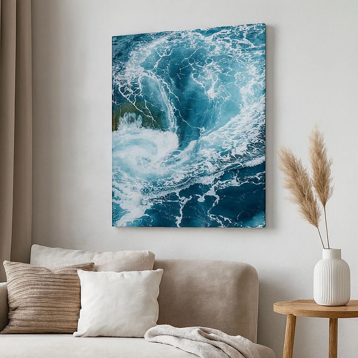 Bild auf Leinwand - Leinwandbild - Das Tor zum Mittelpunkt der Erde - 30x30 cm