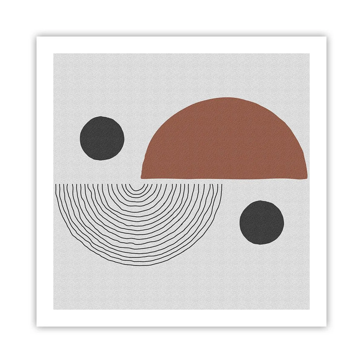 Poster - Perfektion des Rades - 60x60 cm