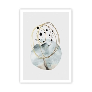 Poster - Vom Weltraum umarmt - 70x100 cm