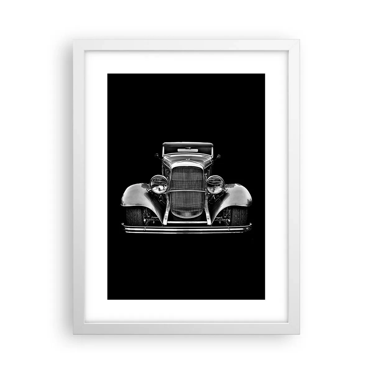 Poster in einem weißen Rahmen - Wahrer Gentleman - 30x40 cm