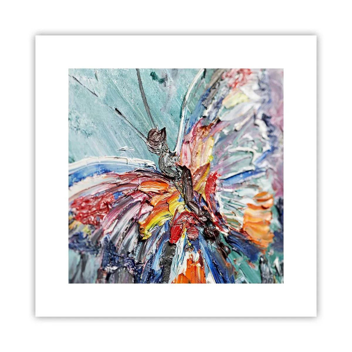 Poster - Von der Natur gemalt - 30x30 cm