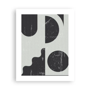 Poster - Komposition oben und unten - 40x50 cm