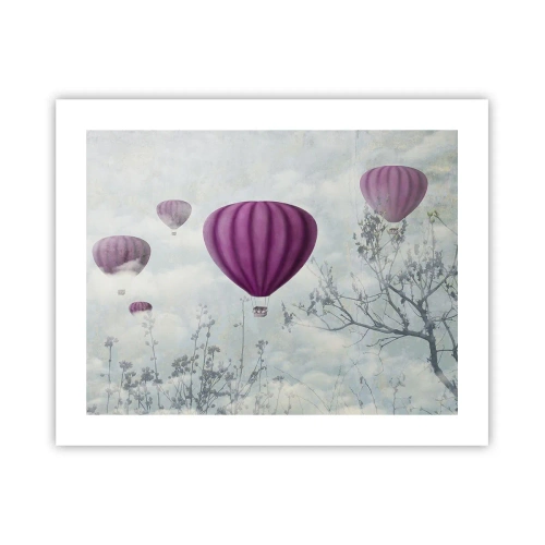 Poster - Wie Schiffe am Himmel - 50x40 cm