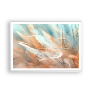 Poster in einem weißen Rahmen - Im Land der Sanftmut - 100x70 cm