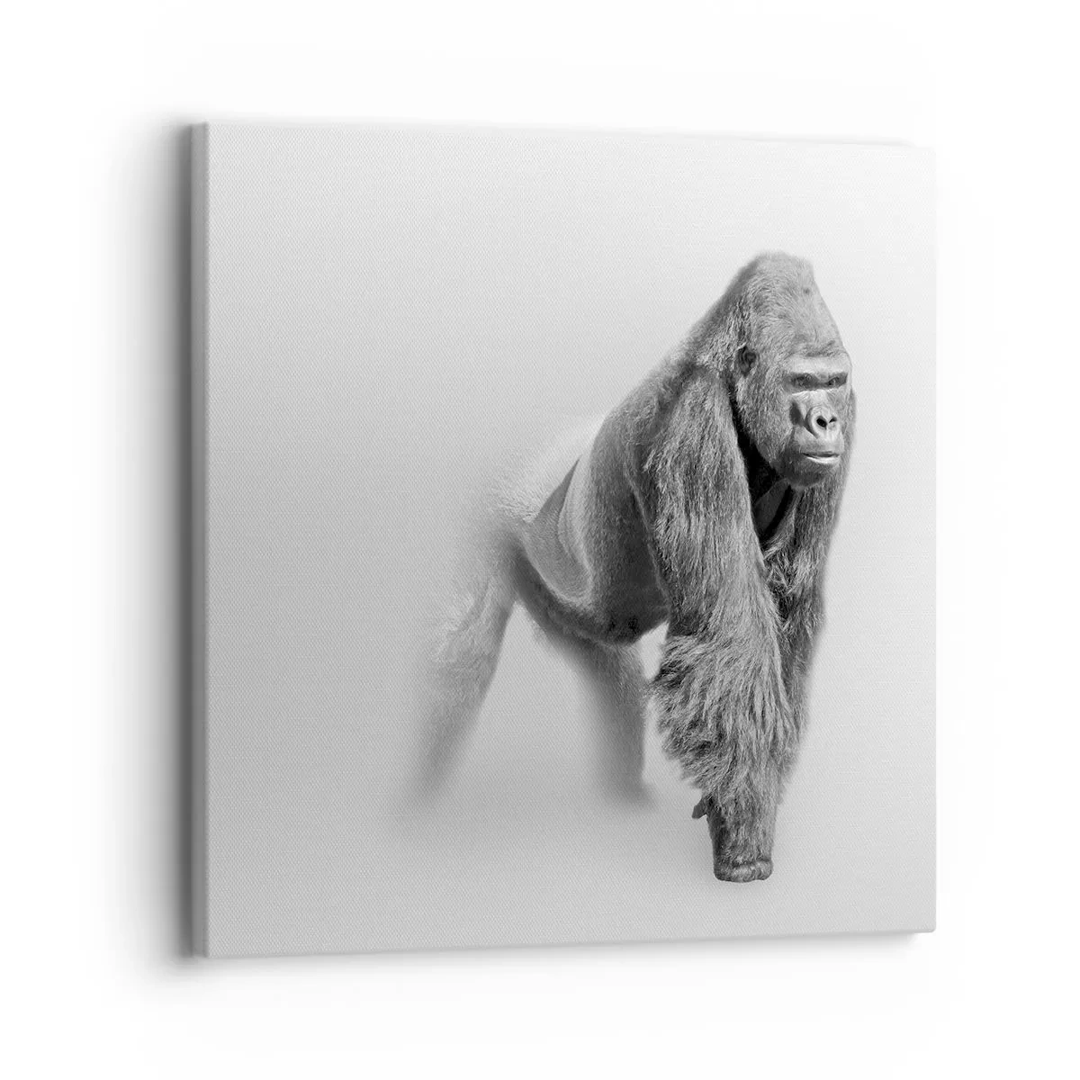 Bild auf Leinwand - Leinwandbild - Zuversichtlich in seiner Stärke - 30x30 cm