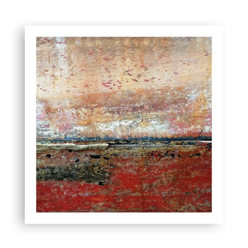 Poster - Vielleicht liegt es am Meer - 60x60 cm