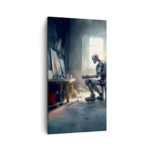 Bild auf Leinwand - Leinwandbild - Schöpfungsakt - 45x80 cm