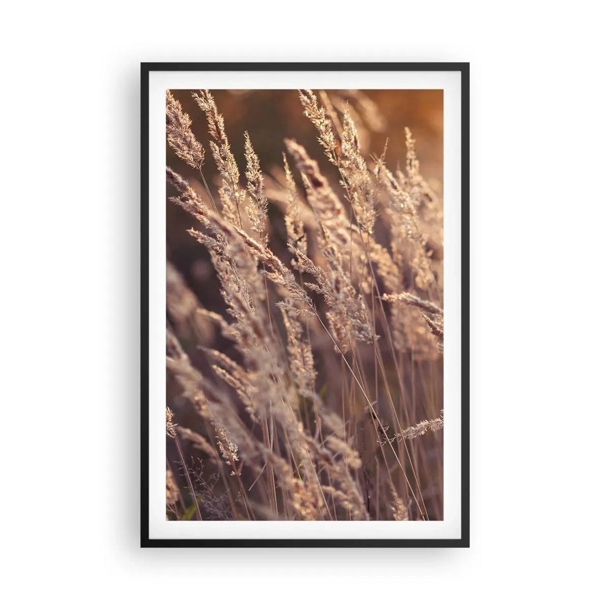 Poster in einem schwarzem Rahmen - Bereit, den Herbst willkommen zu heißen - 61x91 cm