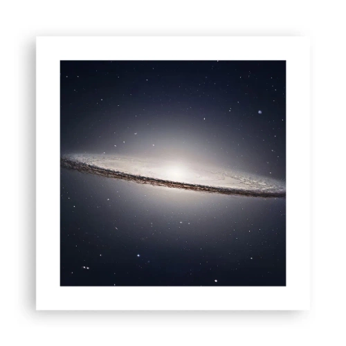 Poster - Vor langer Zeit in einer weit entfernten Galaxie ... - 40x40 cm