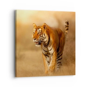 Bild auf Leinwand - Leinwandbild - Vor dem Angriff - 30x30 cm