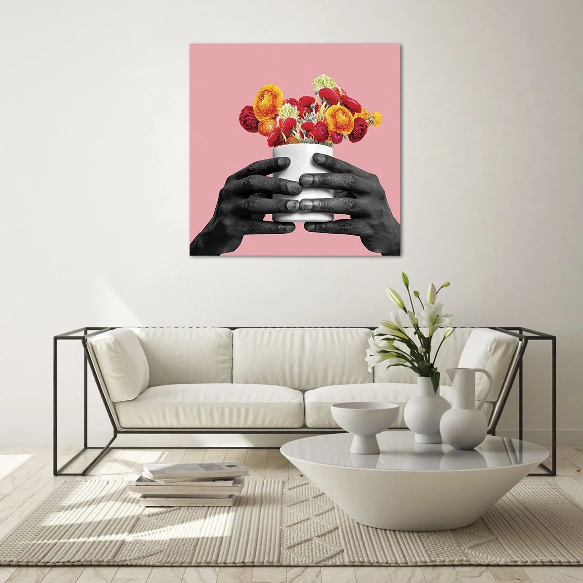 Glasbild - Bild auf glas - Die Apotheose des Lebens - 60x60 cm
