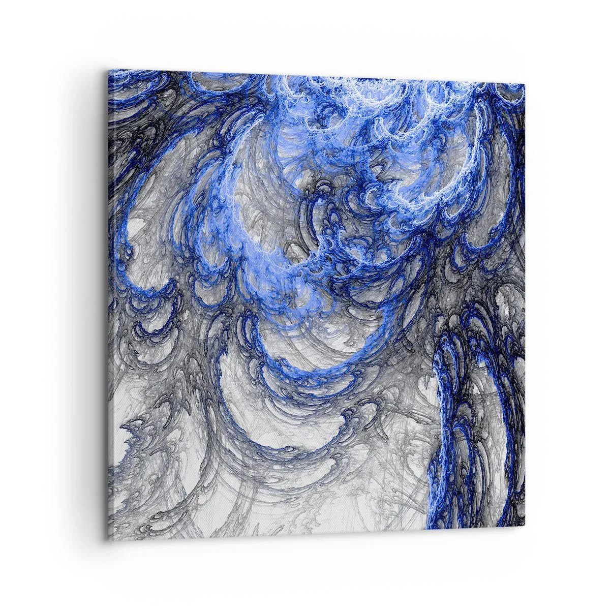 Bild auf Leinwand - Leinwandbild - Die Geburt einer Welle - 60x60 cm
