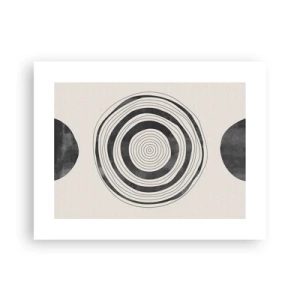 Poster - Wichtig ist, was dazwischen liegt - 40x30 cm