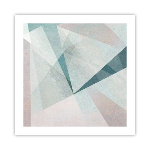 Poster - Einfach aber dynamisch - 50x50 cm