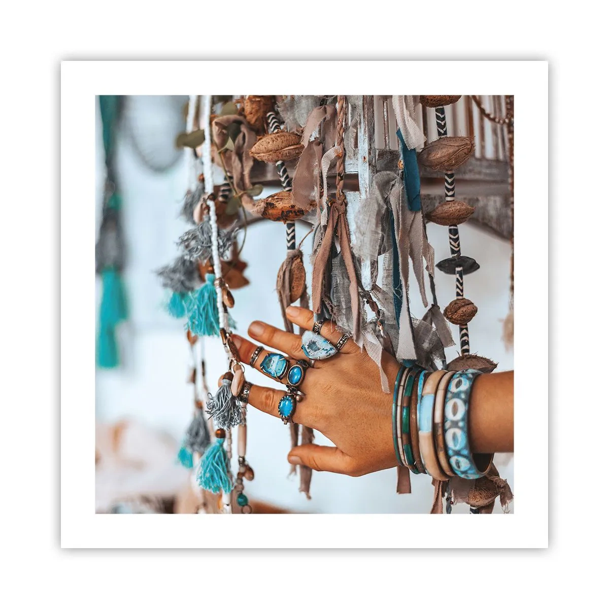 Poster - Lokale Schätze - 50x50 cm