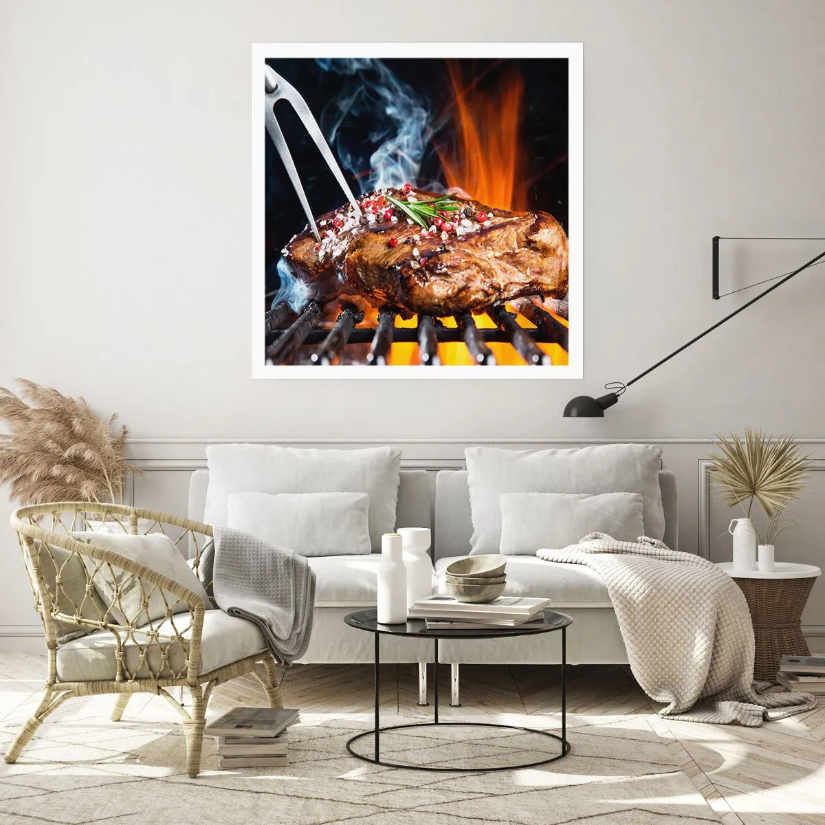 Poster - Saftig und duftend - 30x30 cm