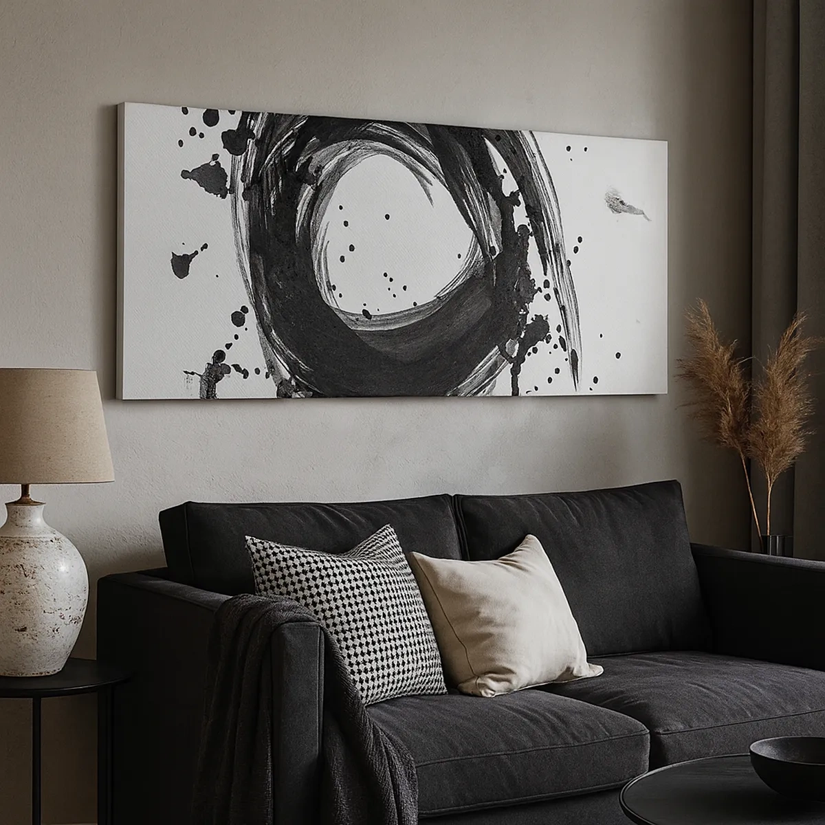 Bild auf Leinwand - Leinwandbild - Der Wirbel der Schöpfung - 30x30 cm