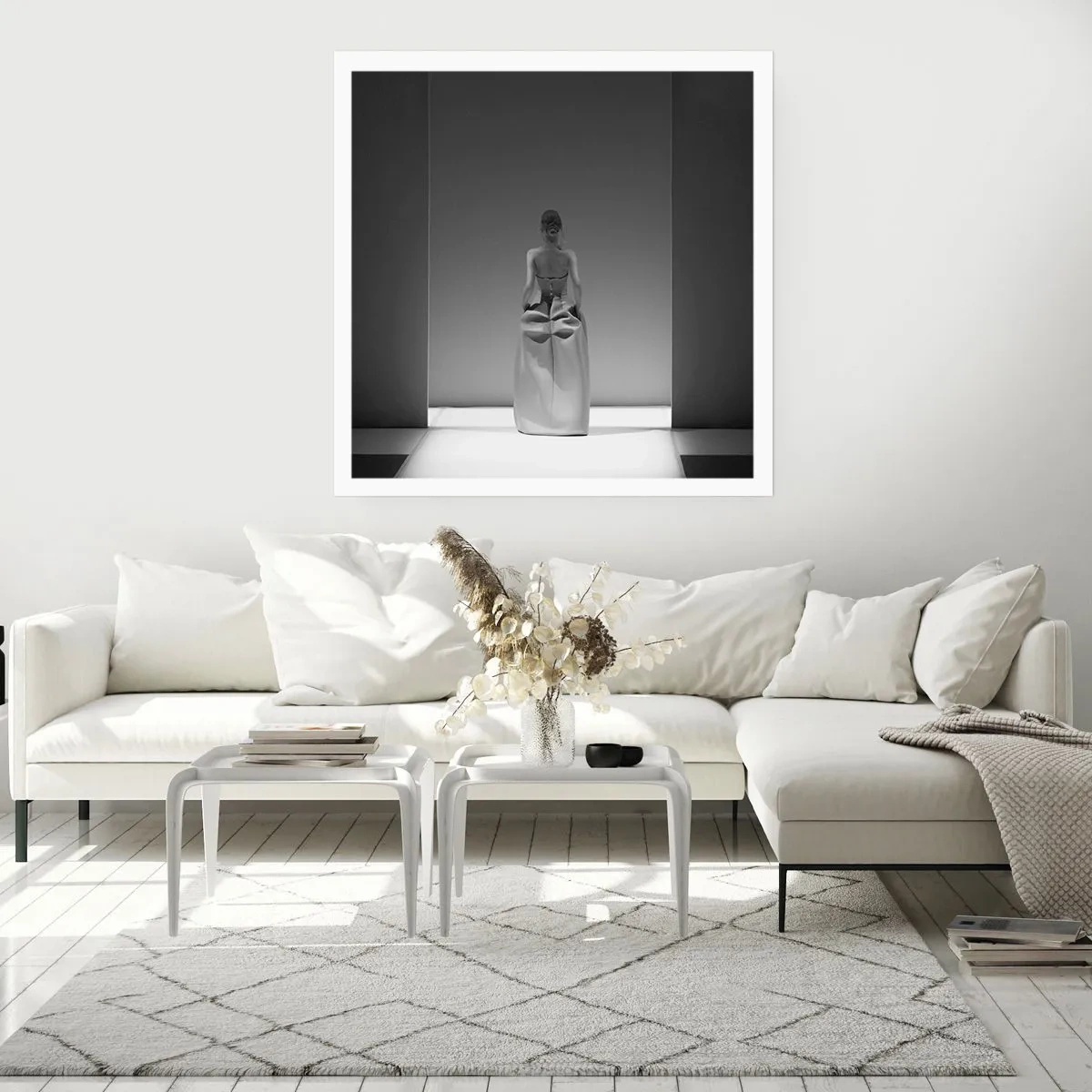 Poster - Raffinierte Einfachheit - 60x60 cm