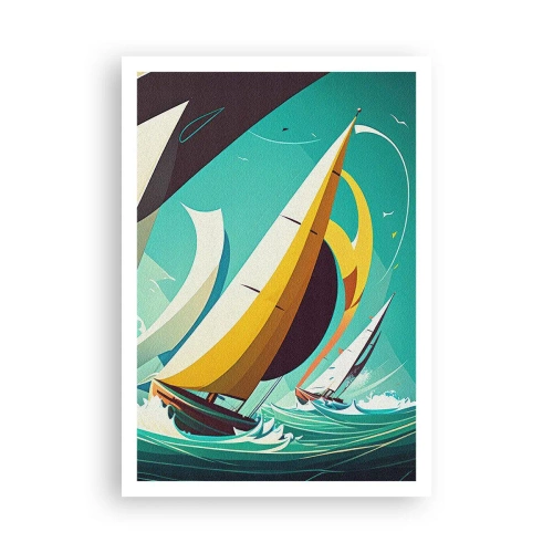 Poster - Viel Glück mit den Elementen - 70x100 cm